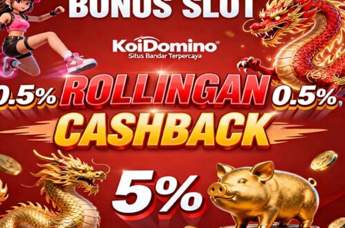 KoiDomino Slot BSI Online Aman Nyaman Deposit Mudah